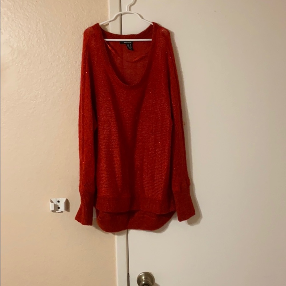 DKNY Red Sweater
